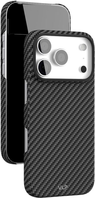Клип-кейс VLP Kevlarс MagSafe для Apple iPhone 17 Pro Чёрный