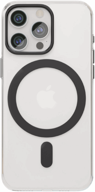 Клип-кейс VLP Diamondс MagSafe для Apple iPhone 15 Pro Прозрачный