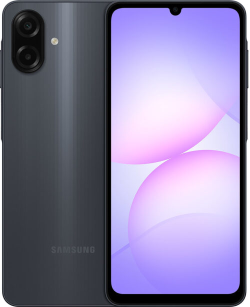 Смартфон Samsung Galaxy A07 4/64 ГБ Чёрный