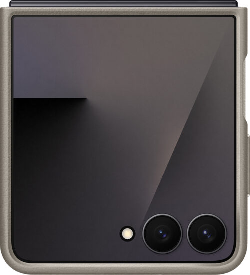 Клип-кейс Samsung Kindsuit Z Flip7 Серо-коричневый