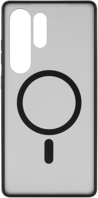 Клип-кейс uBear Real Mag для Samsung Galaxy S25 Ultra Чёрный