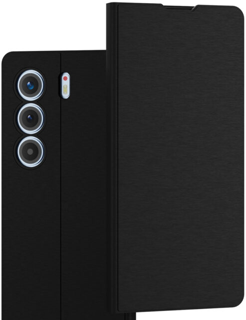 Чехол-книжка Krutoff Magnet для TECNO Camon 40 Чёрный