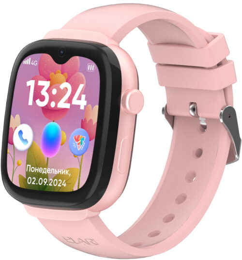 Умные часы Elari KidGram 4G Розовые
