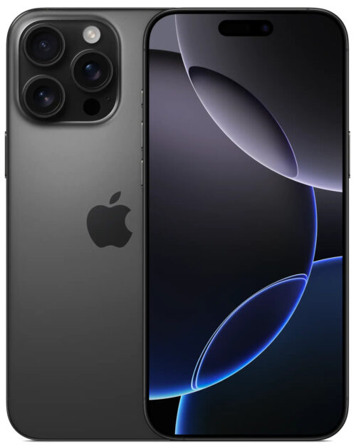 Смартфон Apple iPhone 16 Pro Max 256 ГБ MYWG3AH/A «Чёрный титан» (nanoSIM+eSIM, без RuStore)