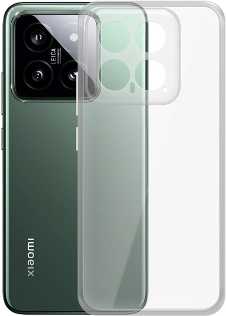 Клип-кейс Krutoff для Xiaomi 14 Прозрачный