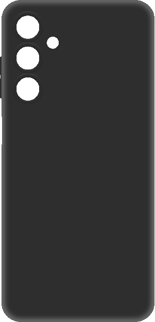 Клип-кейс Krutoff Soft для Samsung Galaxy A25 Чёрный
