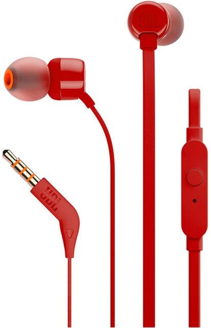 Наушники JBL Tune 110 Красные