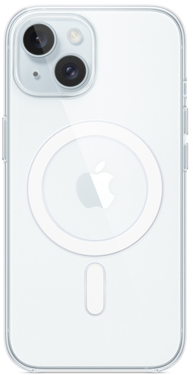 Клип-кейс Apple с MagSafe для Apple iPhone 15 Прозрачный