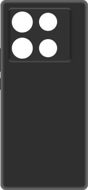 Клип-кейс Krutoff Soft для Infinix Note 40 Pro Чёрный