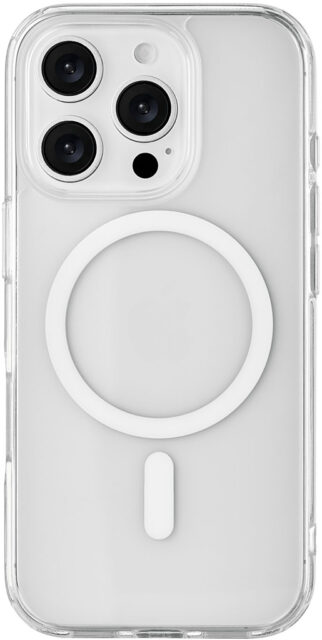 Клип-кейс uBear Real Mag для Apple iPhone 16 Pro Прозрачный