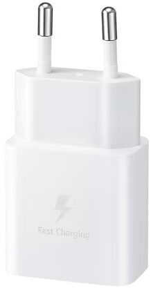 Зарядное устройство Samsung EP-T1510XWEGEU USB-C с кабелем USB-C 15 Вт Белое