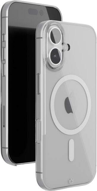 Клип-кейс VLP Puro для Apple iPhone 16 с MagSafe Прозрачный