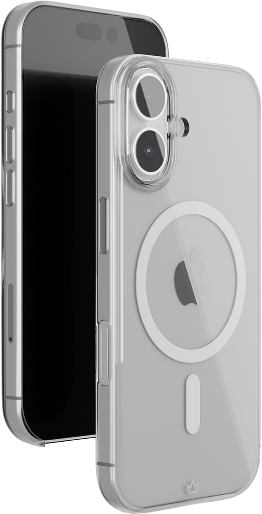 Клип-кейс VLP Puro для Apple iPhone 16 с MagSafe Прозрачный