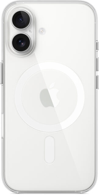 Клип-кейс Apple с MagSafe для Apple iPhone 16 Прозрачный