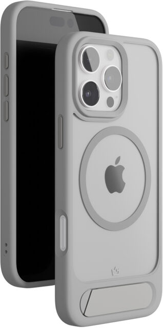 Клип-кейс VLP Reels для Apple iPhone 16 Pro Max с MagSafe Серый