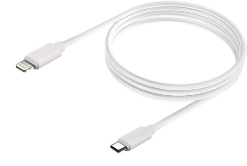 Кабель BoraSCO USB-C / Apple Lightning 1 м Белый