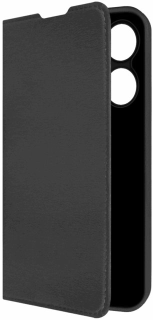 Чехол-книжка Krutoff Eco для Infinix HOT 40/HOT 40 Pro Чёрный