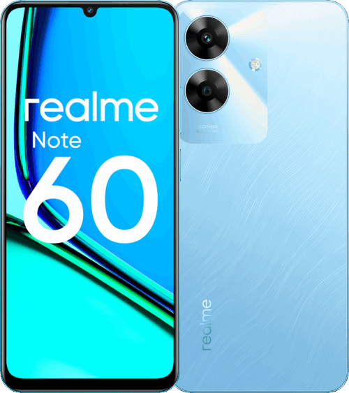Смартфон realme Note 60 6/128 ГБ Голубой