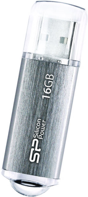 USB-накопитель Silicon Power Ultima II 16 ГБ Серебристый