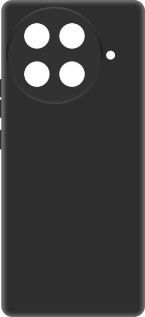 Клип-кейс Krutoff Soft для TECNO Camon 30S Pro Чёрный