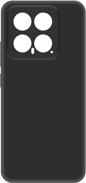 Клип-кейс Krutoff Soft для Xiaomi 14 Чёрный