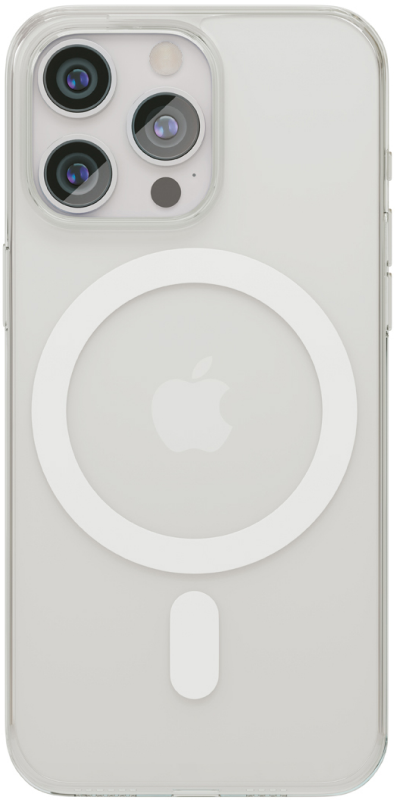 Клип-кейс VLP Diamond Case с MagSafe для Apple iPhone 15 Pro прозрачный