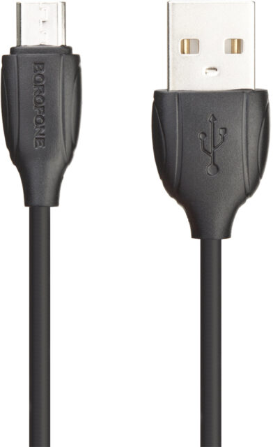 Кабель Borofone BX19 USB/microUSB 1 м Чёрный