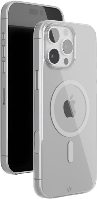 Клип-кейс VLP Puro для Apple iPhone 16 Pro Max с MagSafe Прозрачный