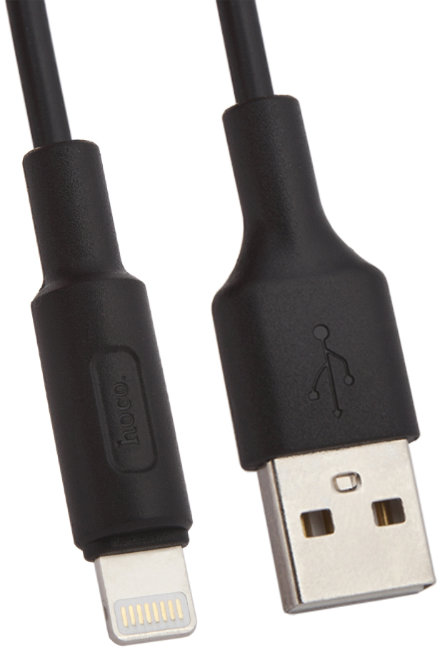 Кабель Hoco X25 USB/Apple Lightning 1 м Чёрный