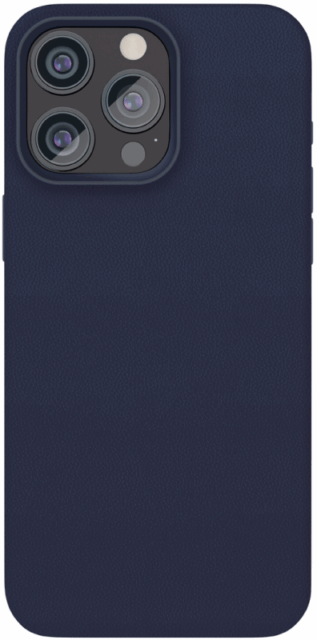 Клип-кейс VLP Ecopelleс MagSafe для Apple iPhone 15 Pro Синий