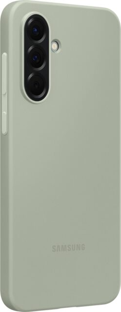 Клип-кейс Samsung Silicone Galaxy A56 5G Серо-Зелёный