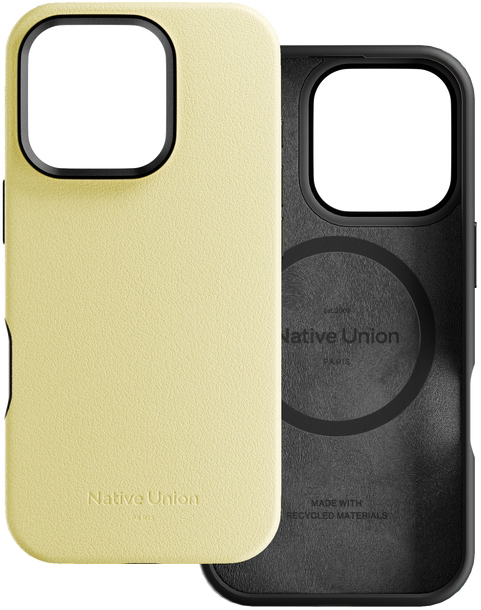 Клип-кейс Native Union Active для Apple iPhone 16 Жёлтый