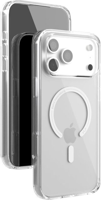 Клип-кейс VLP Diamondс MagSafe для Apple iPhone 17 Pro Max Прозрачный