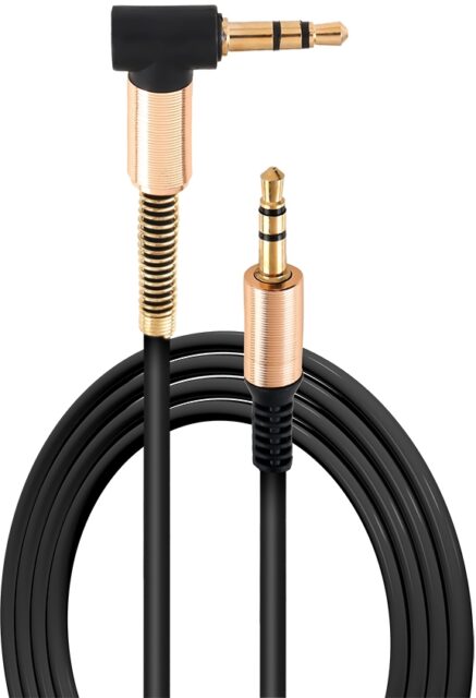 Кабель Gal mini-jack / mini-jack Чёрный
