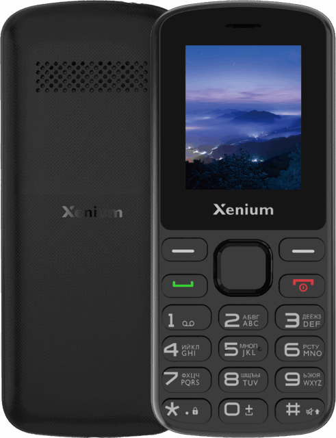 Мобильный телефон Xenium X170 Чёрный