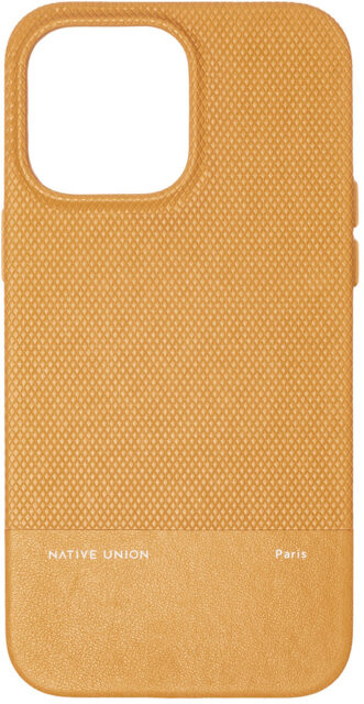 Клип-кейс Native Union (Re)Classic для Apple iPhone 15 Pro Max Коричневый