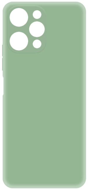Клип-кейс Krutoff Silicone для Xiaomi REDMI 12 Зелёный