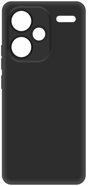 Клип-кейс Krutoff Soft для Xiaomi REDMI Note 13 Pro+ 5G Чёрный