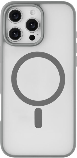 Клип-кейс uBear Cloud Mag для Apple iPhone 16 Pro Max Серый