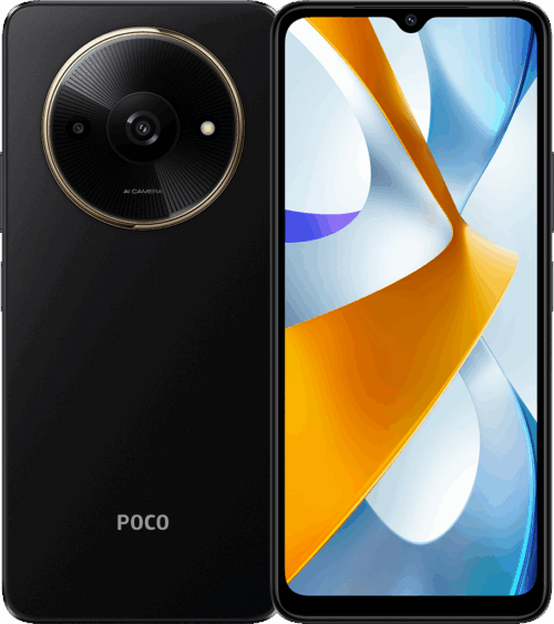 Смартфон POCO C61 4/128 ГБ Чёрный
