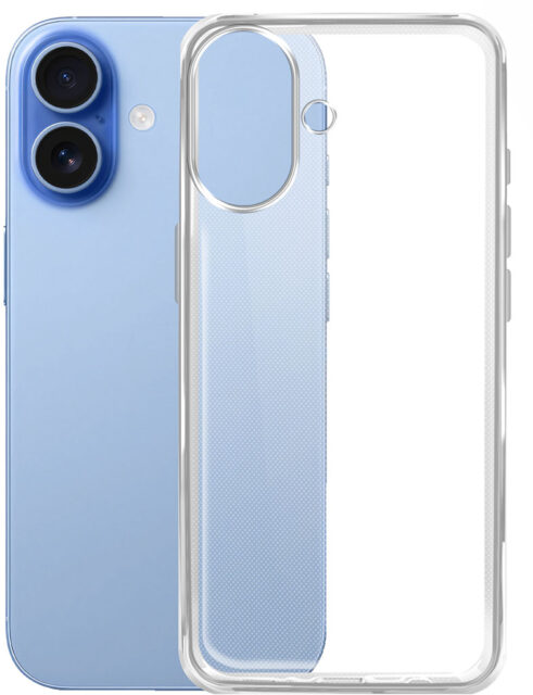 Клип-кейс BoraSCO для Apple iPhone 17 Прозрачный
