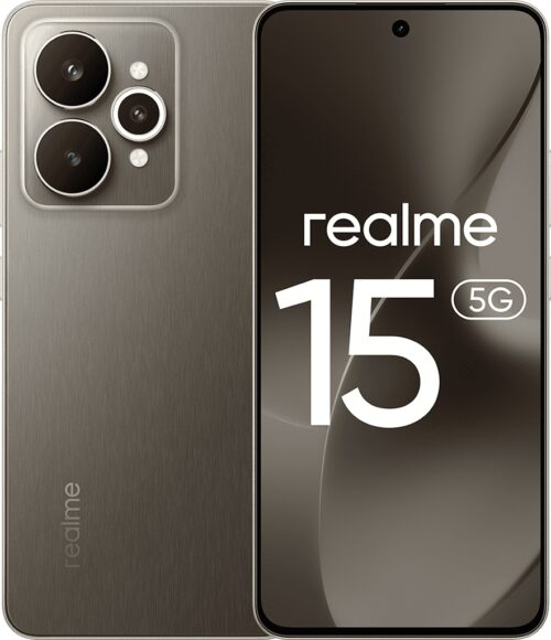 Смартфон realme 15 12/512 ГБ Чёрный