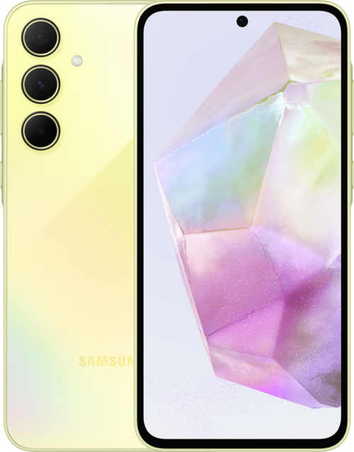 Смартфон Samsung Galaxy A35 8/256 ГБ Лимонный