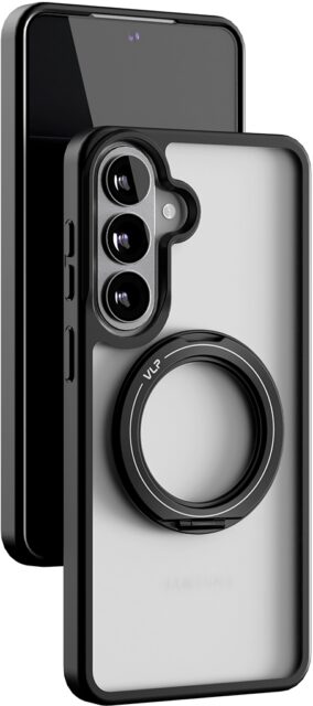 Клип-кейс VLP Ringс MagSafe для Samsung Galaxy S26+ Чёрный