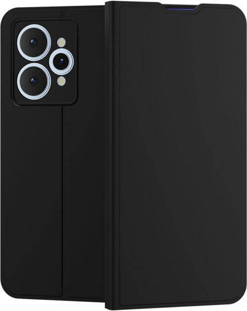 Чехол-книжка Krutoff Magnet для realme 15 5G Чёрный