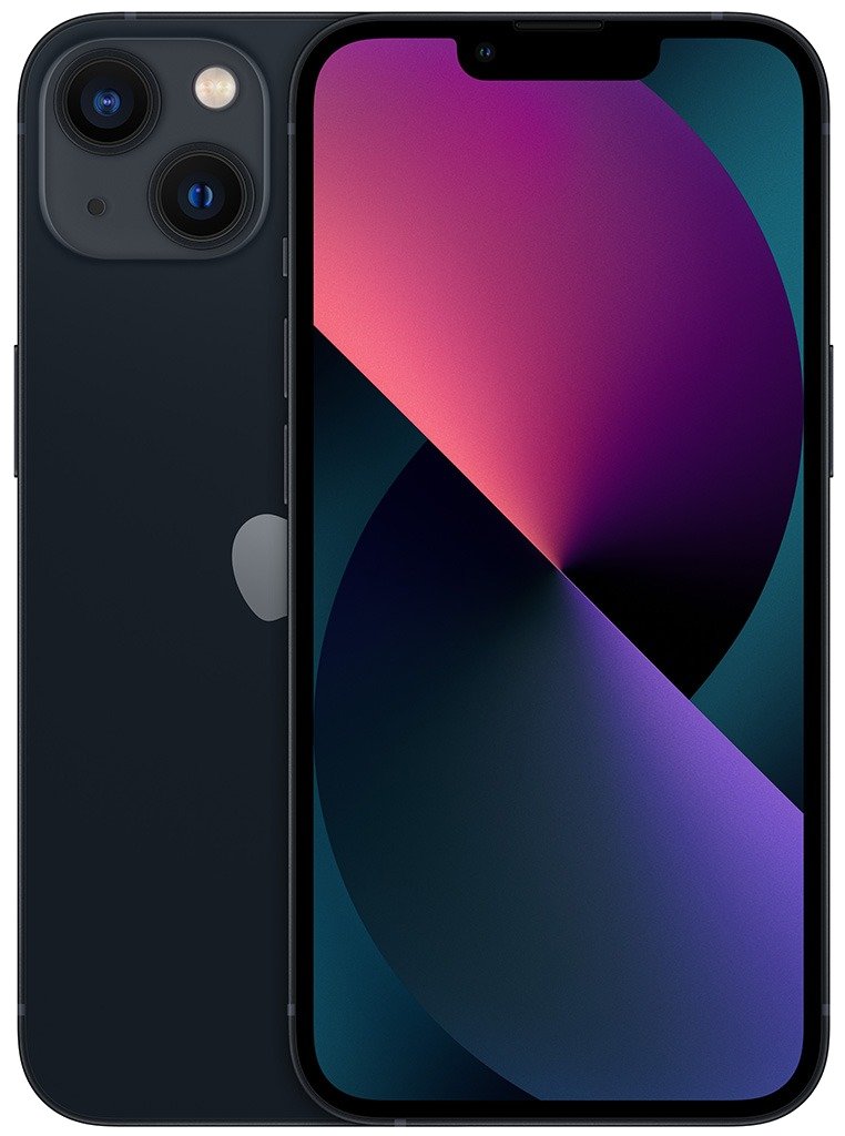 iPhone 13 128 ГБ MLPF3LZ/A «Тёмная ночь» (nanoSIM+eSIM, без RuStore)
