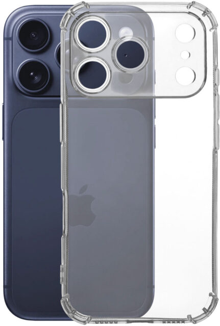 Клип-кейс BoraSCO Bumper для Apple iPhone 17 Pro Прозрачный