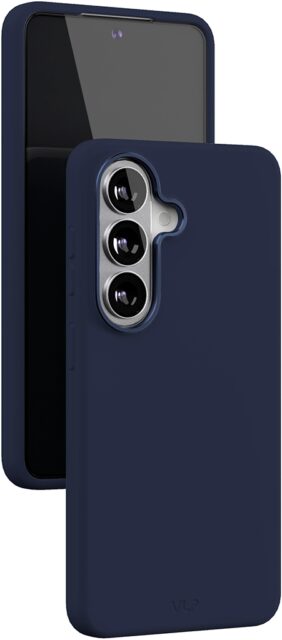Клип-кейс VLP Aster Proс MagSafe для Samsung Galaxy S26 Тёмно-синий