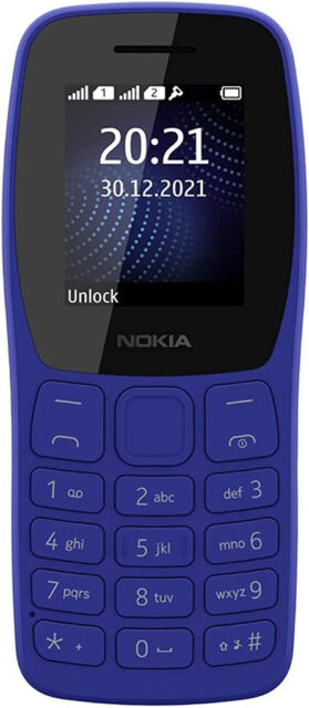 Мобильный телефон Nokia 105 TA-1416 Синий