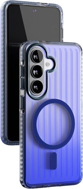 Клип-кейс VLP Pulseс MagSafe для Samsung Galaxy S26 Синий